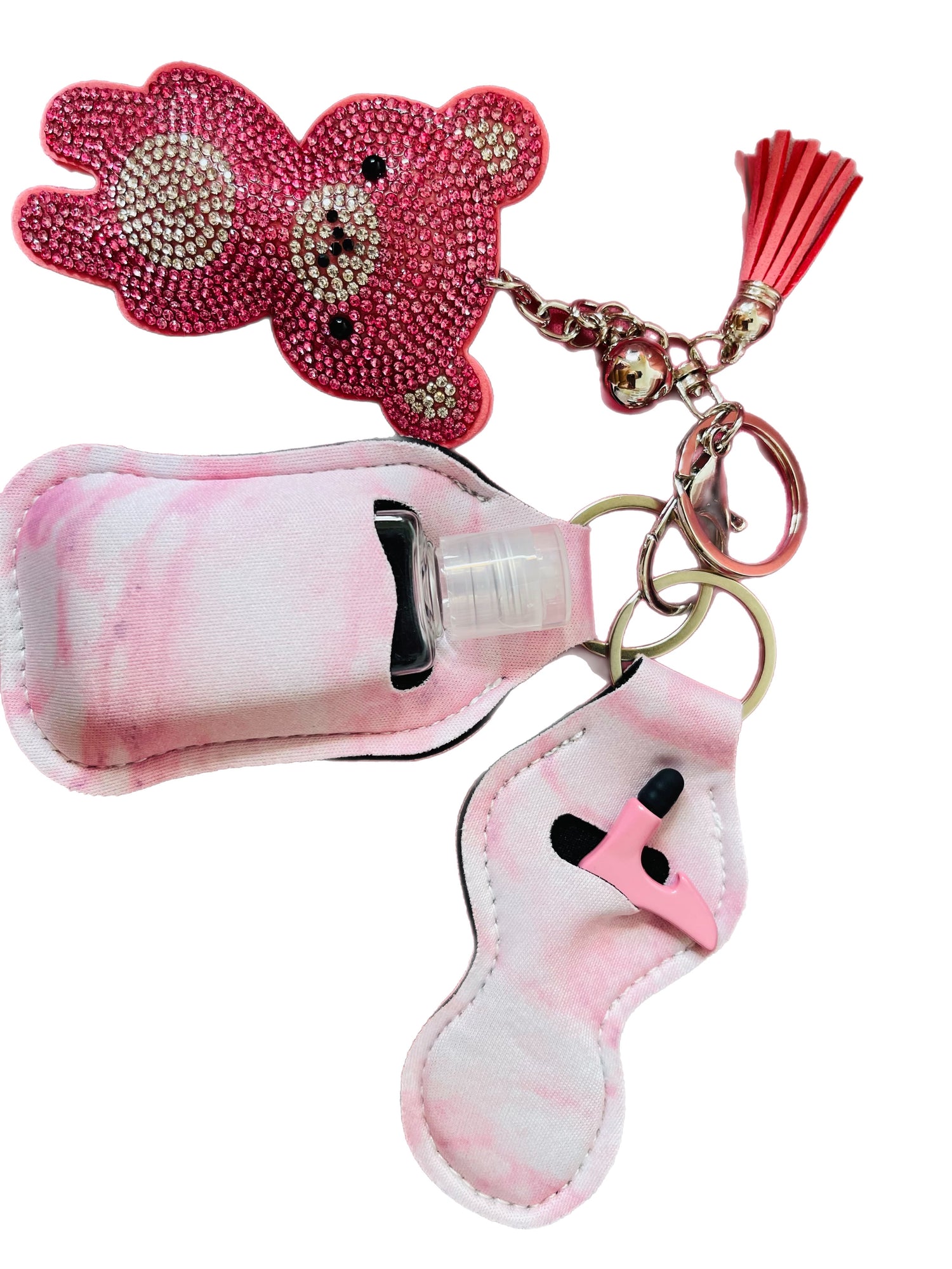 Bling keychain accessories