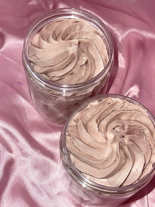 chocolate whipped body butter