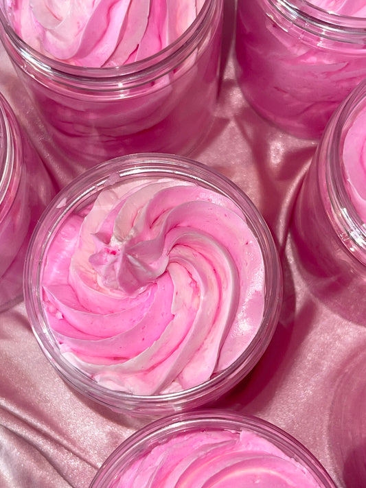 pink vanilla whipped body butter 💕